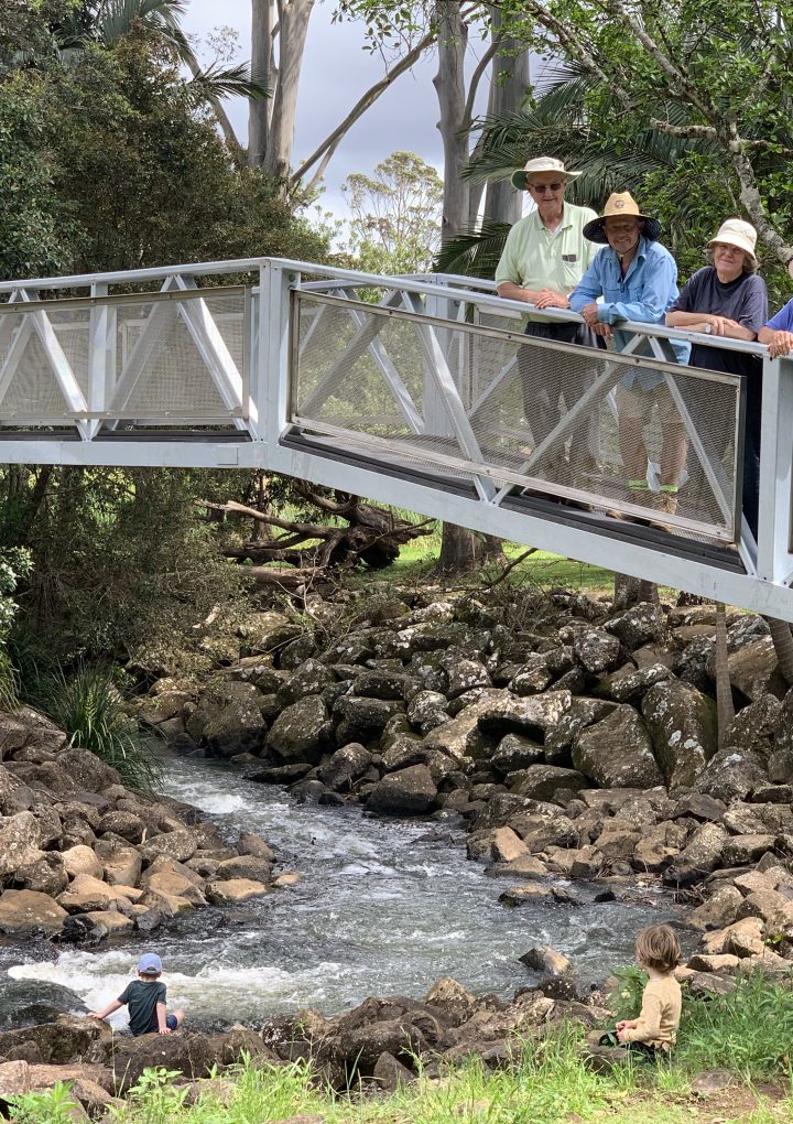 Bangalow Parklands bridge is back!